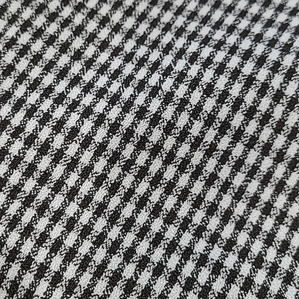 Sienna Sky High Waisted Mini Houndstooth/Gingham Patterned Pants